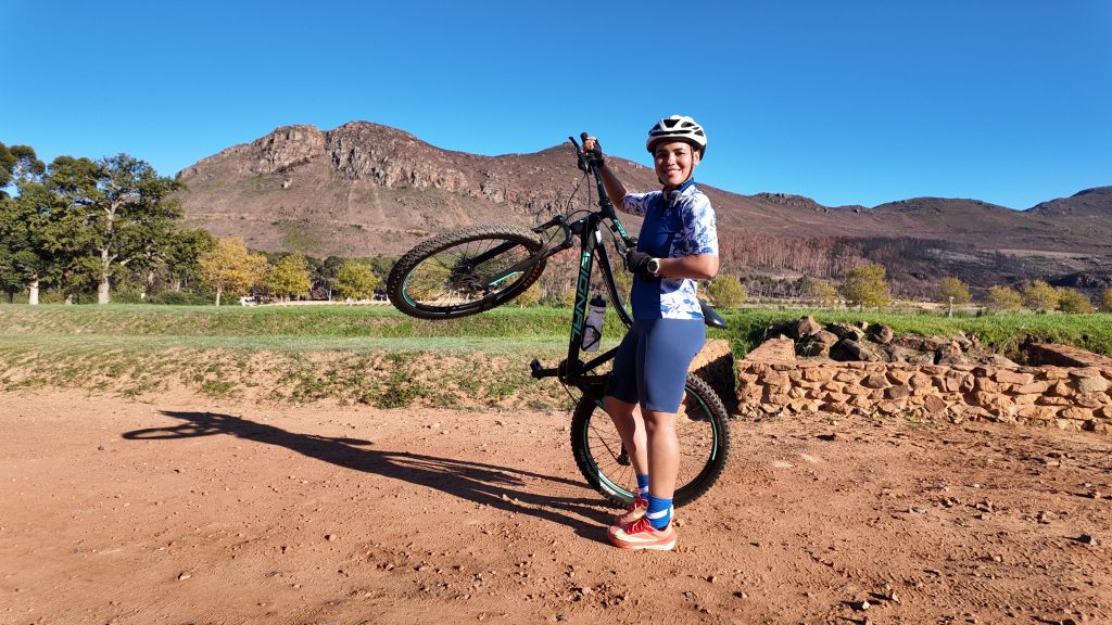 yolandi moses,cycling,cape town cycling tour,stage 2,cancer,breast cancer,